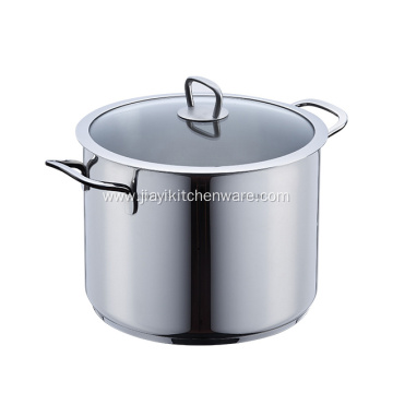 Stainless Steel Big Deep Soup Pot Macaroni Pot